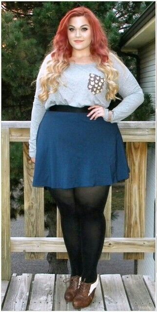 Do skirts make midsize women look fatter?