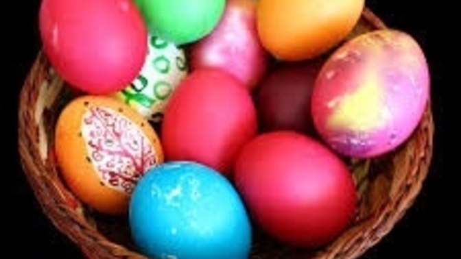 Are you into coloring eggs for Easter?