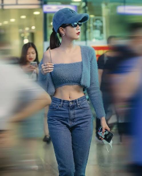 Short skirt or crop top?
