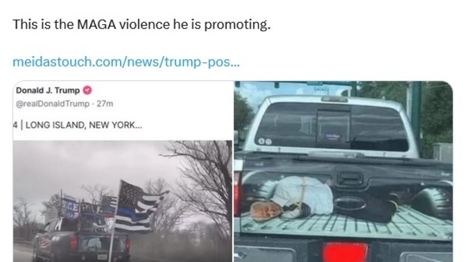 Trumplicans - Is this how you want to Make America Great Again - What would happen if the democrats did this to your Trump - What would happen?