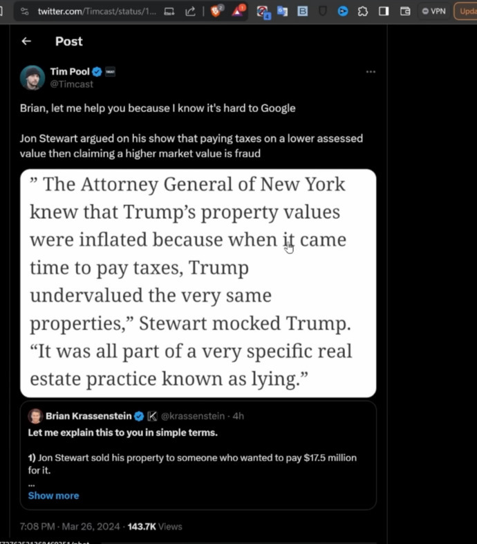 Is Jon Stewart a hypocrite?
