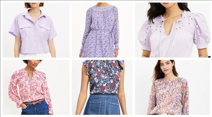 Which of these tops are cuter for work?