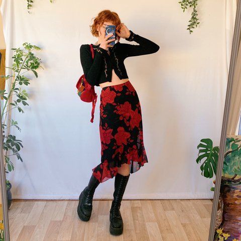 black and red combo, which outfit would be the best?