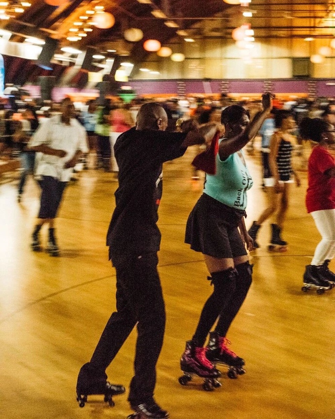 Would you mind joining roller skating groups?