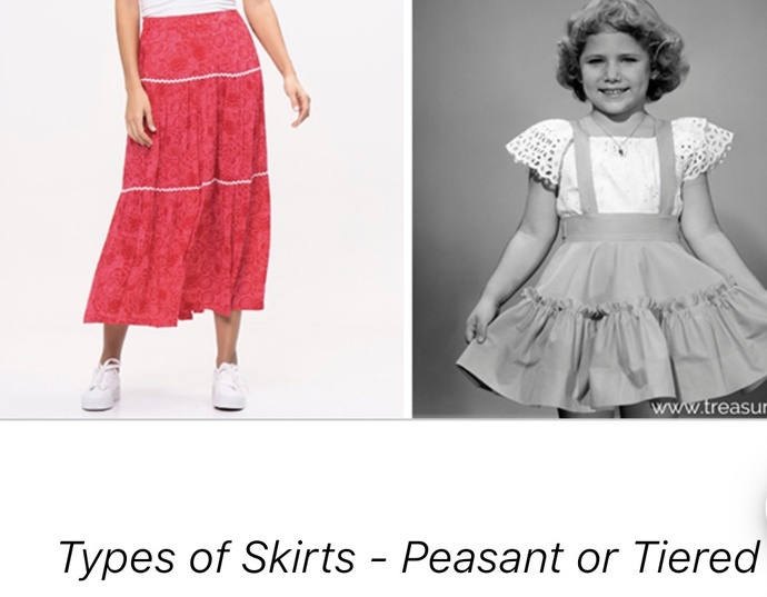 Which skirt is the most fashionable?