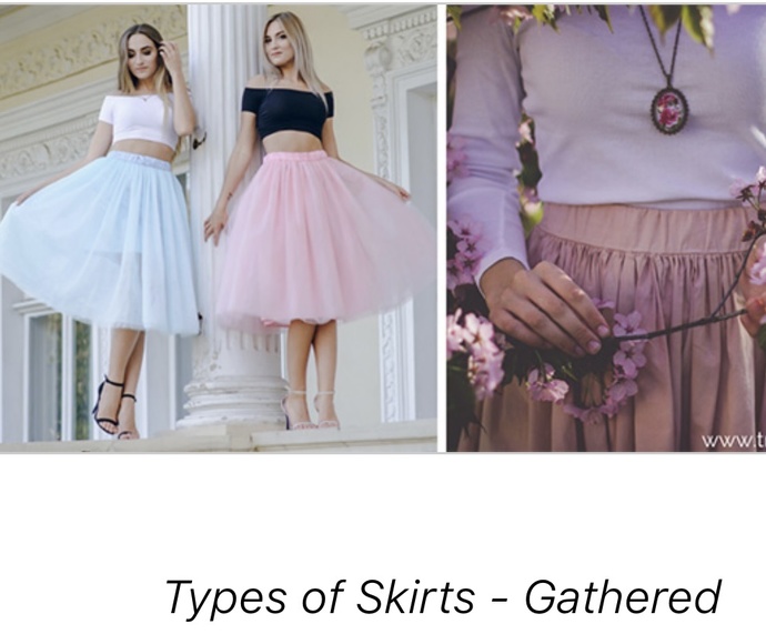 Which skirt is the most fashionable?