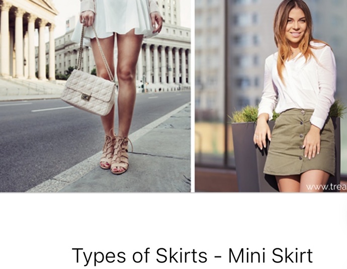 Which skirt is the most fashionable?