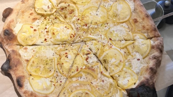 Lemon as pizza topping yay or nay?