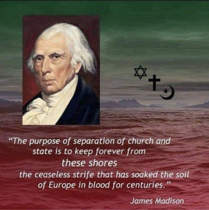 Do you agree with President Madison?