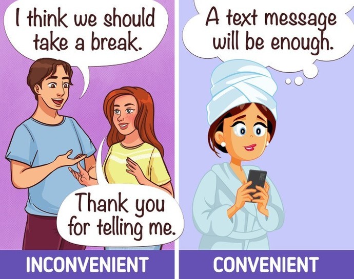 Do you more often ghost or tell dates you dont like?