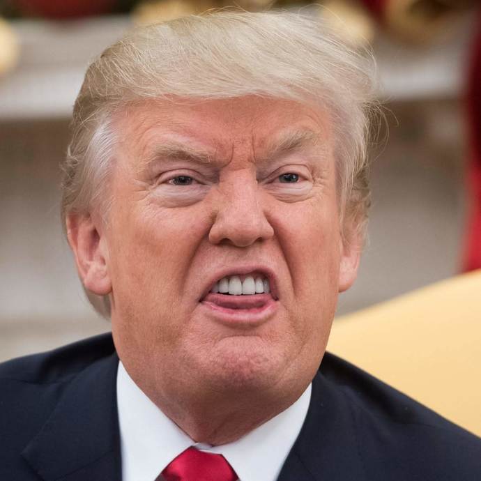 Are you able to unsee Trumps neck vulva?