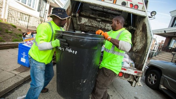 Name a more dangerous job then a trash collector?