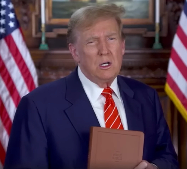 Everyone get their Trump Bible?