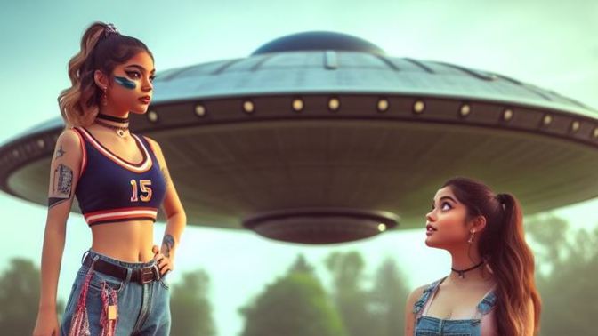 Do you think space aliens will disguise themselves as humans when they visit Earth?