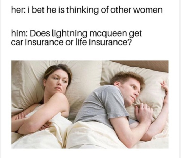 What do you think of the saying "women spend more time worrying about what men are thinking than men actually spend thinking"?