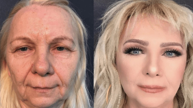 Do you look the same without makeup?