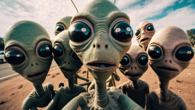 On Your Adventure Around The Galaxy You Make First Contact With A New Species What Would Be The Funniest Thing You Could Say To Them?
