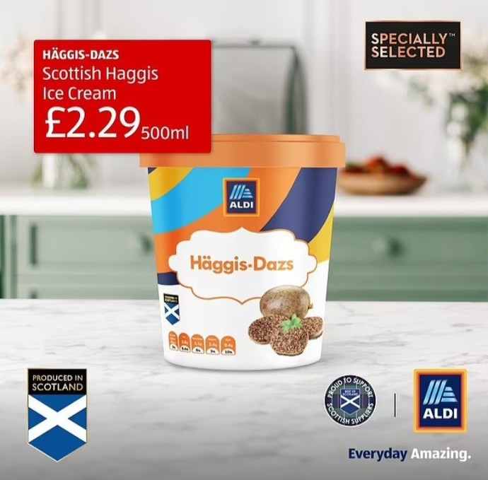Haggis ice cream anyone?