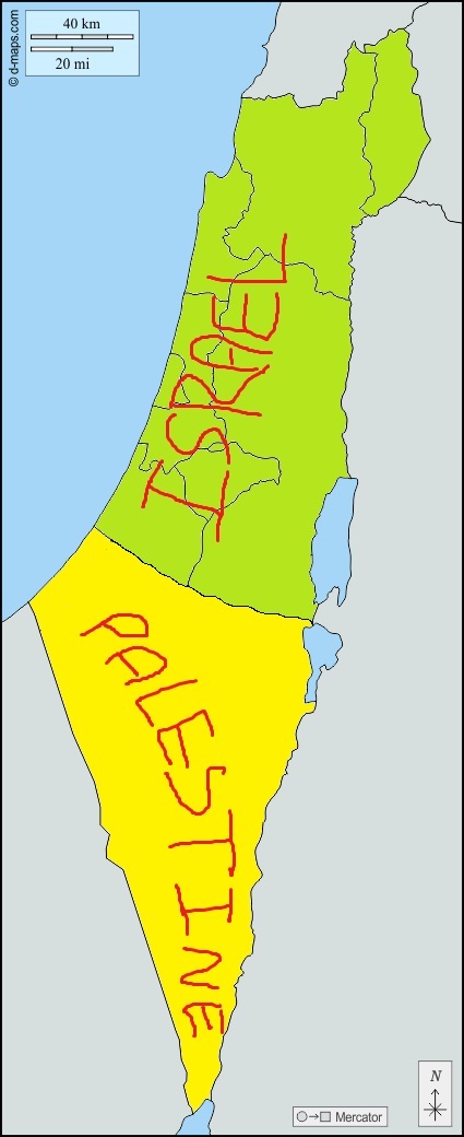 How do you solve the impossible situation Israel is in?