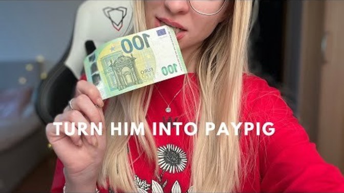 Should women manipulate men into sending them money? Turning men into a women’s pay pigs?
