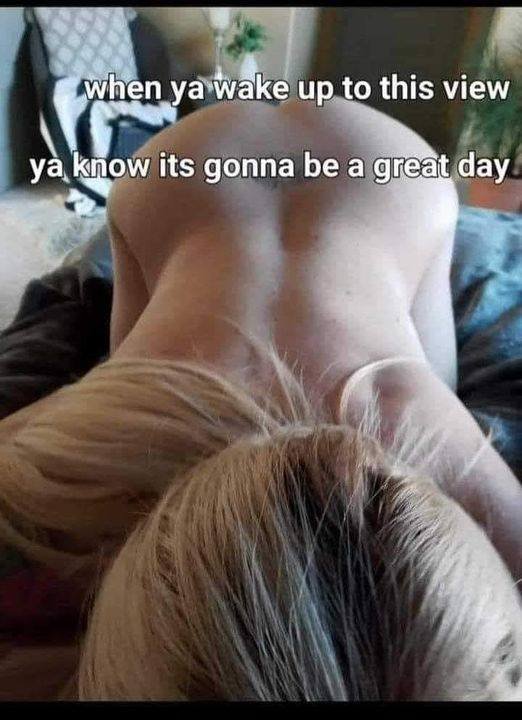 Should a man wake up before or after his girlfriend?