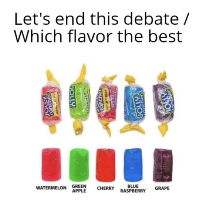 Jolly Rancher: Which flavor is the best?