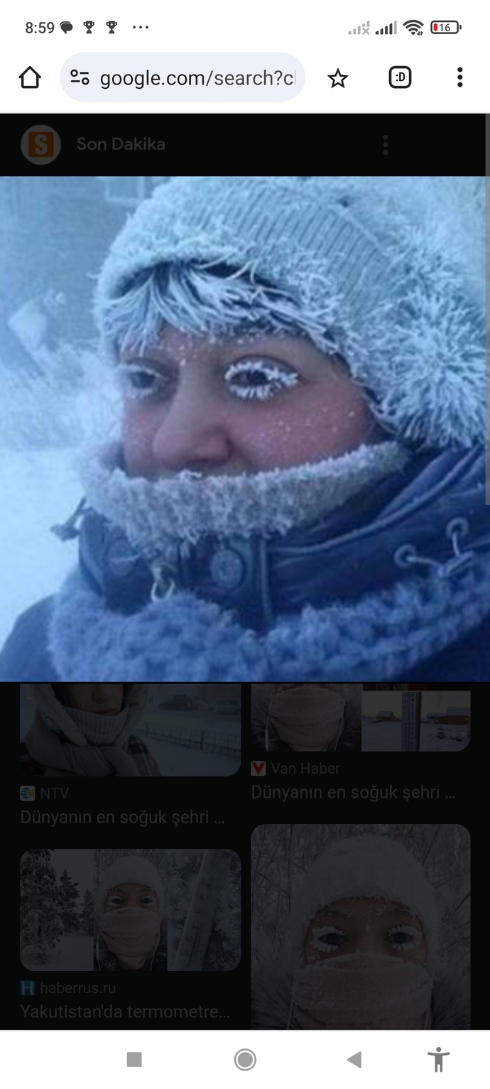 Does the weather look cold?