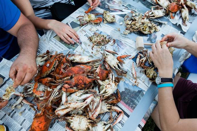 Which of these seven states has the best food?