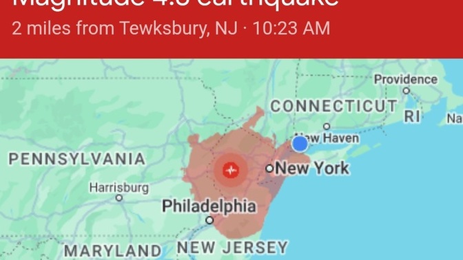 Did you feel today's earthquake and if so where were you?