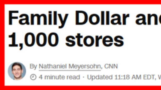 After decades serving the less well off shopper, Dollar stores met their match with the Biden inflation storm. How is this good for the less well off?