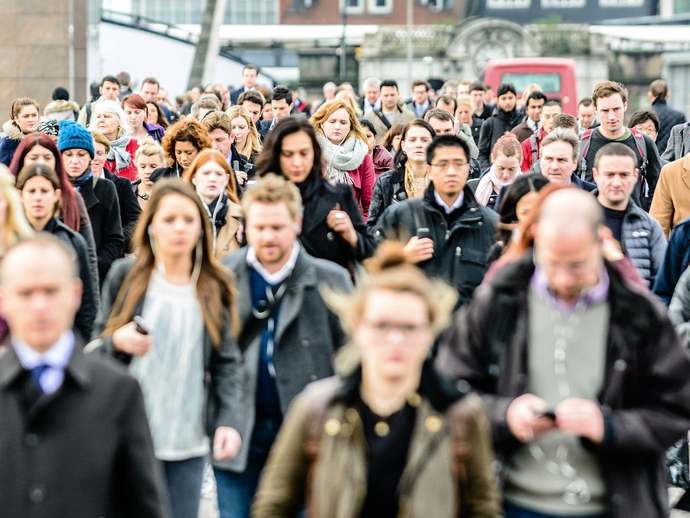 Is London England a "white" city?