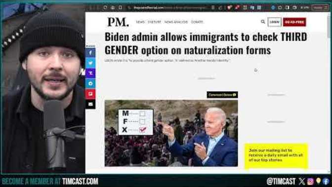 What is the point of adding a third gender for illegal immigrants?
