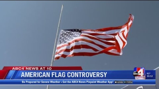 Do you believe the American flag is now symbolic of bigotry, violence, & dumb-as-dirt, ignorance?