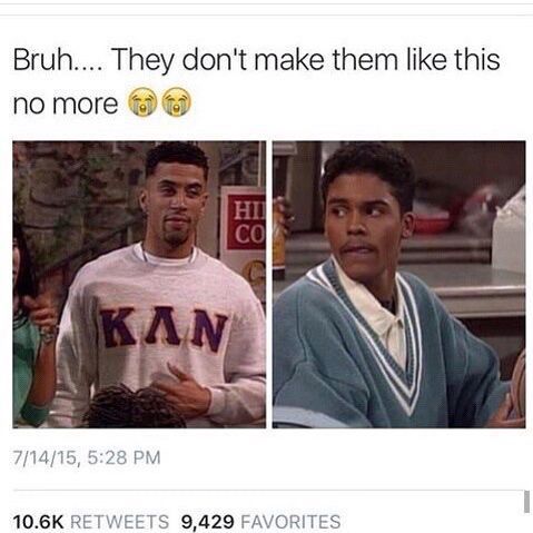 Ladies, do you miss how how black men looked in the 90s?