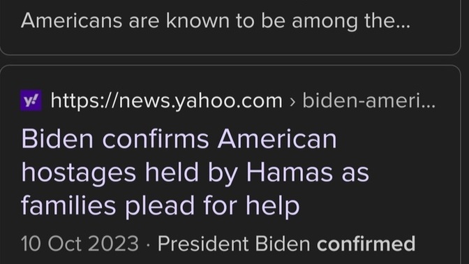 1, how do you feel that biden abandoned ours too?