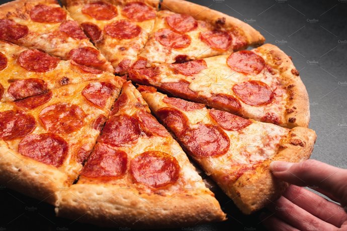 Do you eat the outside PIZZA CRUST?