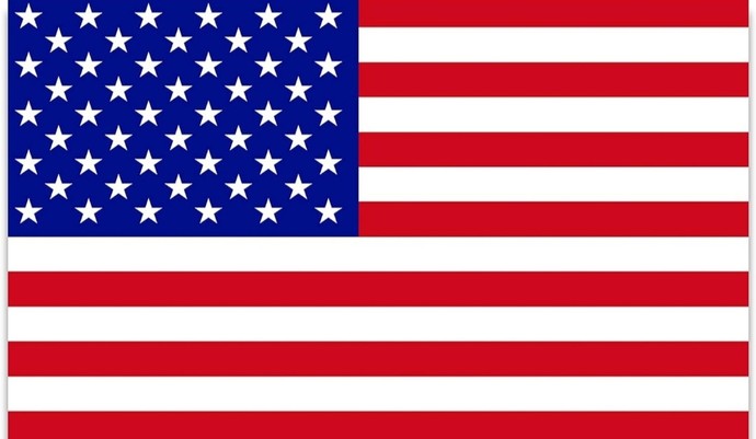 What colors should the American flag represent?