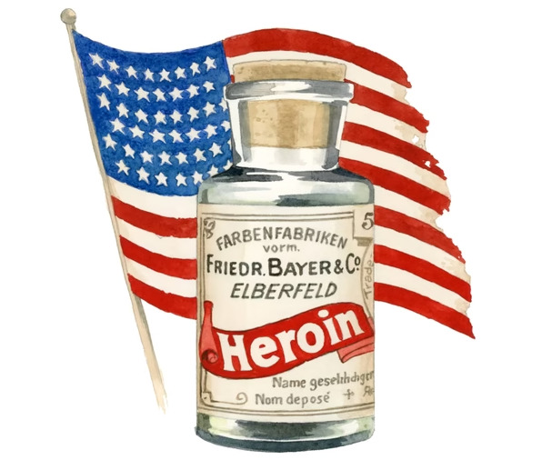 Why did Sears stop selling heroin?