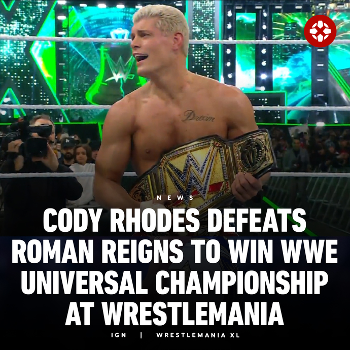 What are your thoughts of Cody Rhodes dethroning Roman Reigns and finally finished his story in becoming the WWE Undisputed Universal Champion?