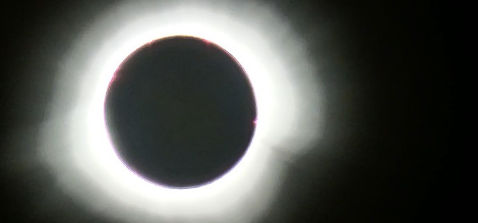 Where were you when the eclipse just happened? How did you feel about it?