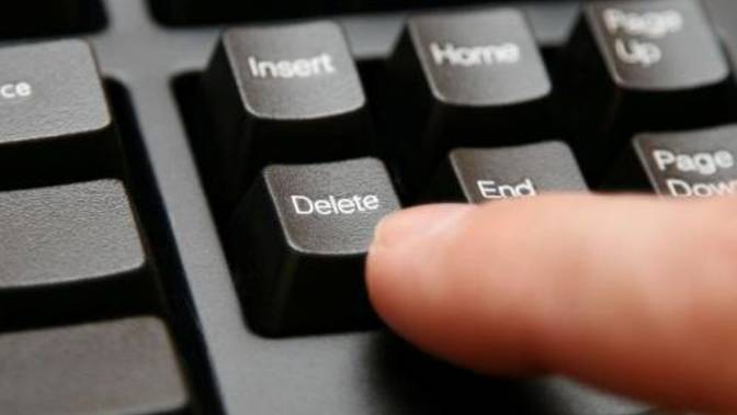 Why does a girl delete all her photos on instagram suddenly?