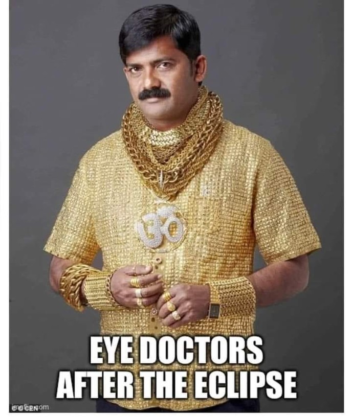 Did you LOOK at the eclipse?