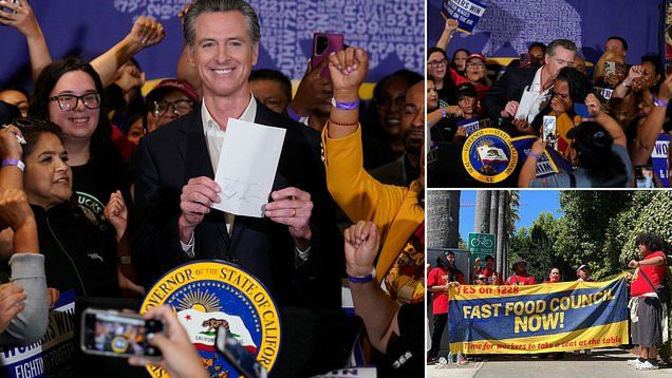 Do You Support a $20 USD Per Hour Minimum Wage For Fast Food Workers Like California Has Implemented?