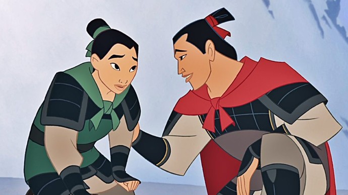 In Mulan, would Li Shang have still fallen in love if Mulan were really a guy?