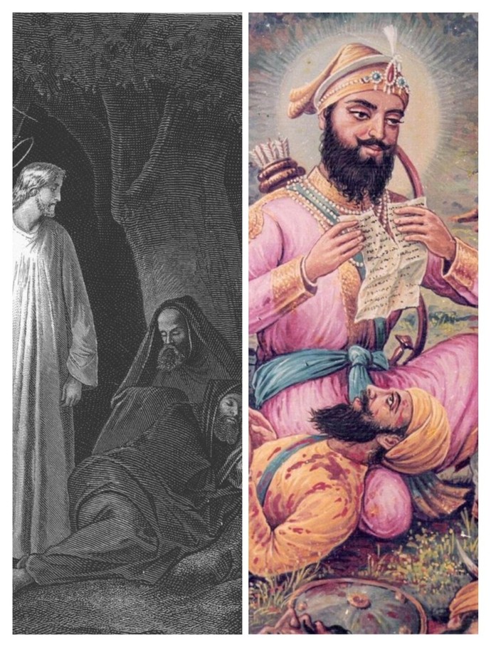 Which one do you think is better? The disciples of Jesus who abandoned and betrayed him or the disciples of Guru Gobind Singh who died for his cause?