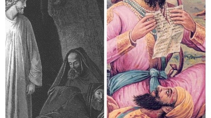 Which one do you think is better? The disciples of Jesus who abandoned and betrayed him or the disciples of Guru Gobind Singh who died for his cause?