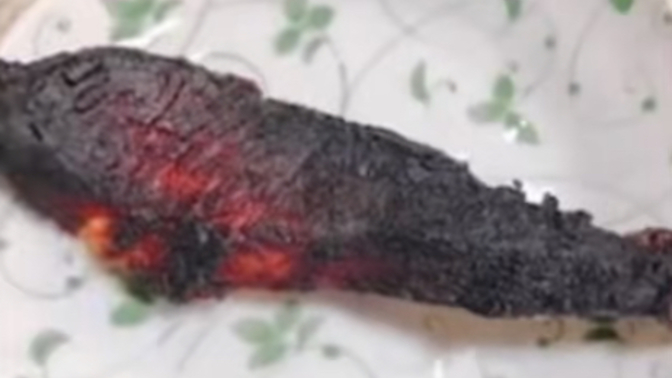 Does the red mean the fish is still raw? Should I cook it some more?