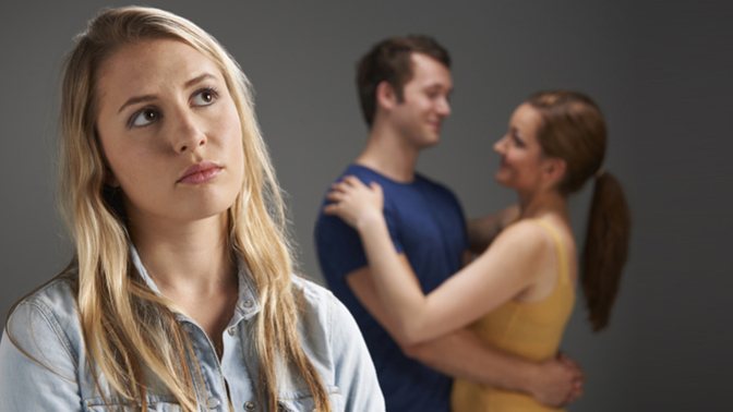 Do you feel happy when you see your old dates in a relationship?