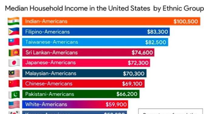 🇮🇳Indians are the highest earners in all western countries, does it surprise you 🇮🇳?