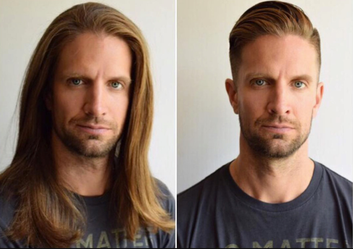 Should guys have long hair or short hair?